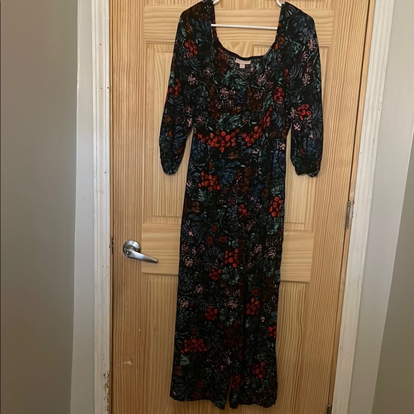 Floral Black Bandage JumpSuit/Dress. - Picture 2 of 16